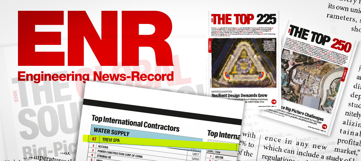 Trevi Spa included in ENR's Top Global Sourcebook | Trevi Spa 1